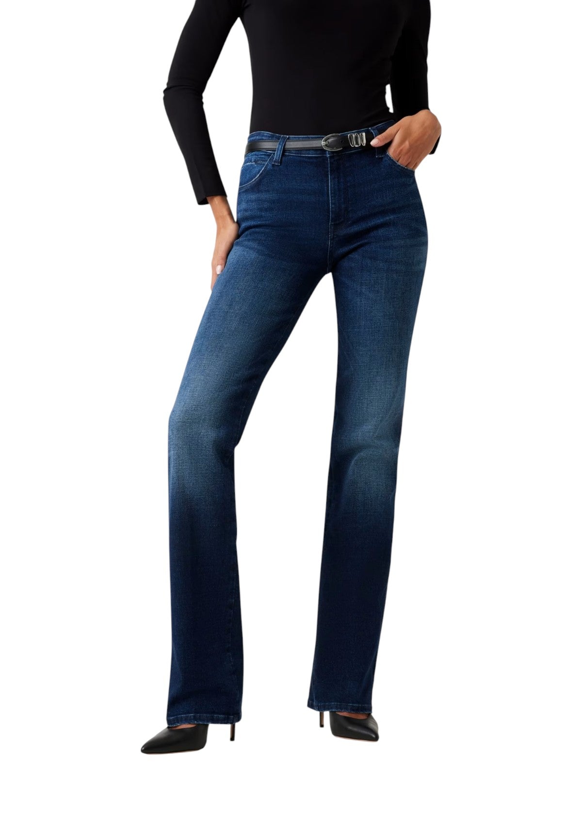 Mirella – Jeans Straight da Donna dal Taglio Deciso e Femminilità Naturale