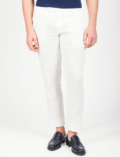 Rutiliano - Pantaloni Uomo Naturale Leggero Fresco Estivo