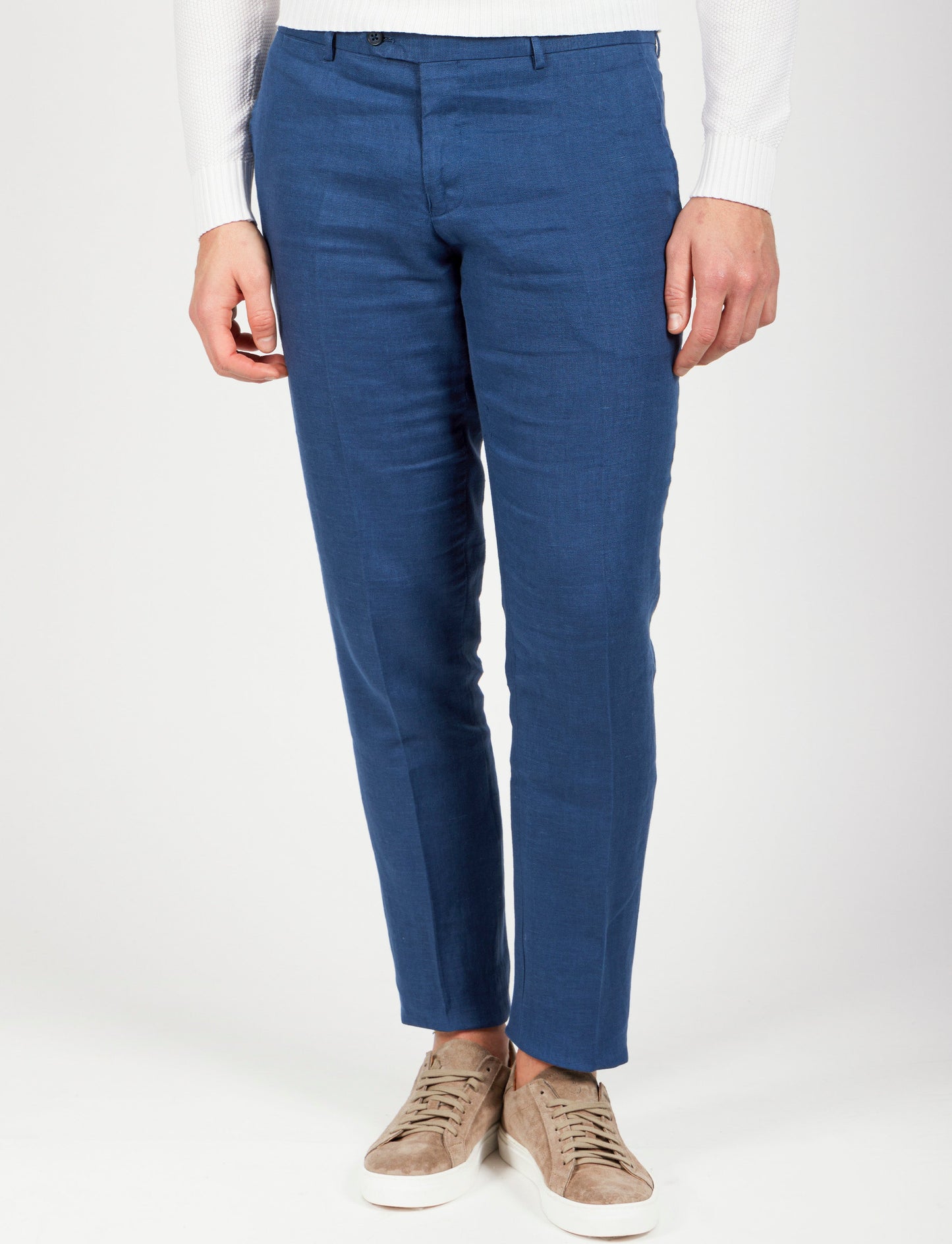 Rutiliano - Pantaloni Uomo Naturale Leggero Fresco Estivo