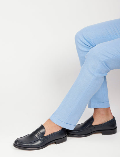 Rutiliano - Pantaloni Uomo Naturale Leggero Fresco Estivo