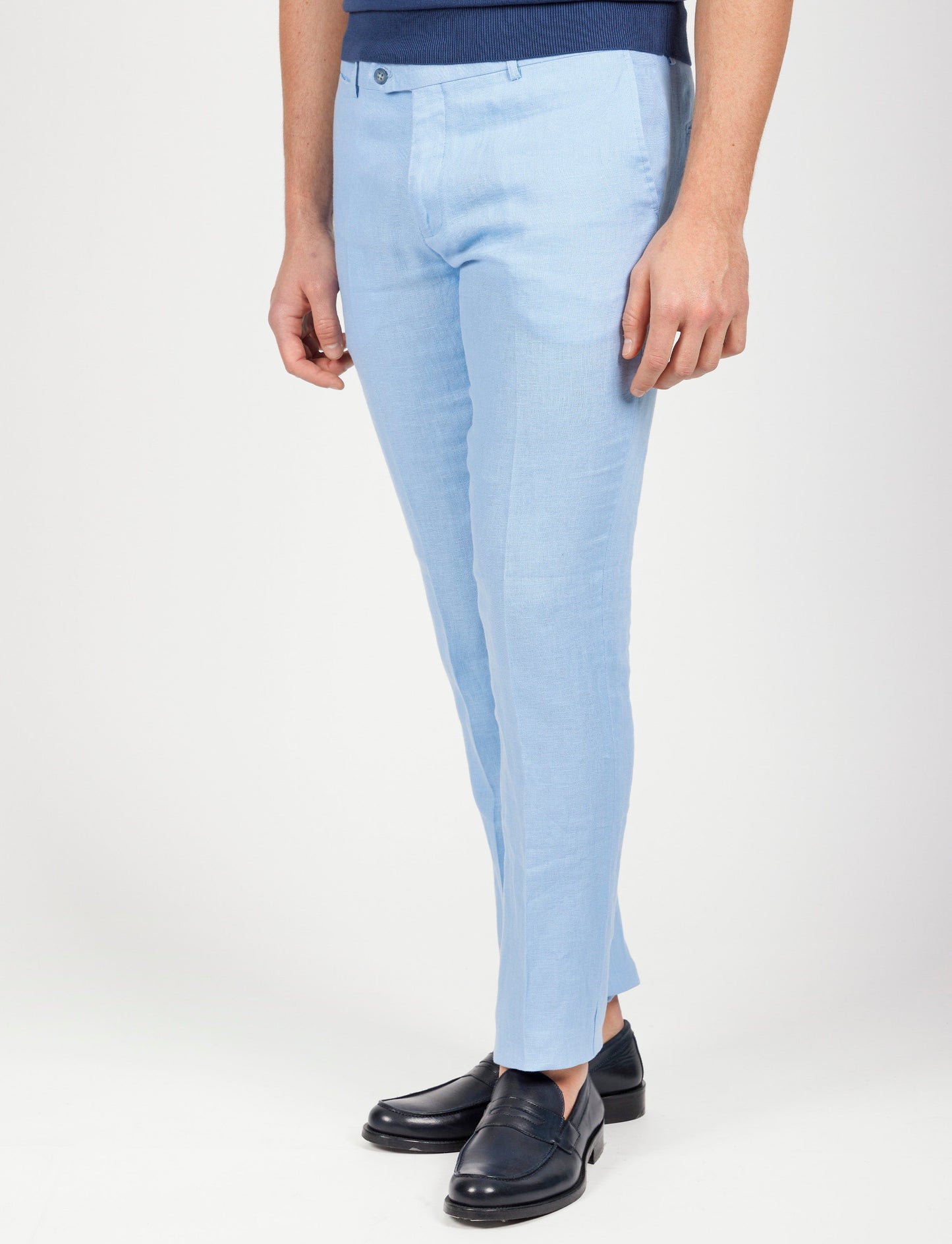 Rutiliano - Pantaloni Uomo Naturale Leggero Fresco Estivo