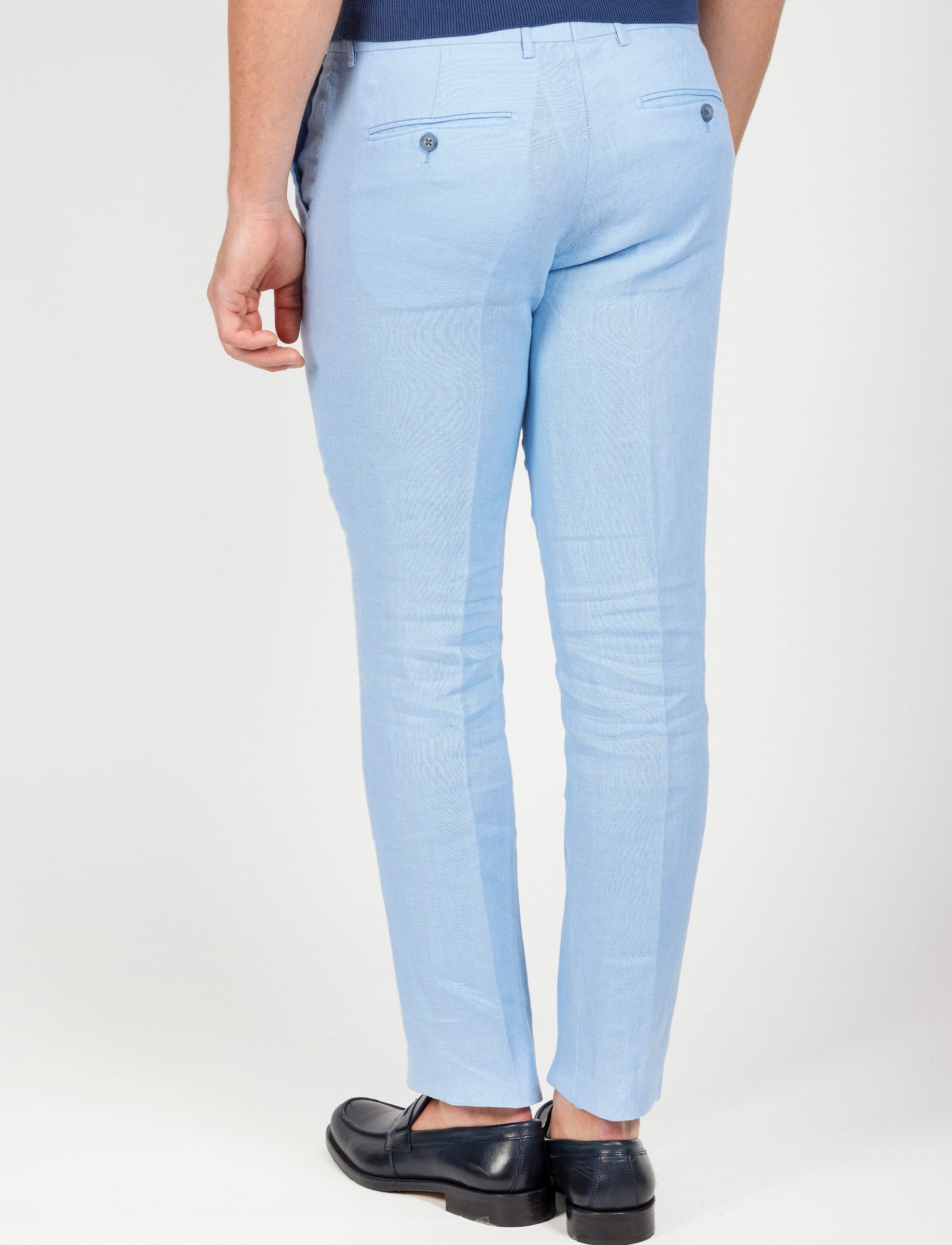 Rutiliano - Pantaloni Uomo Naturale Leggero Fresco Estivo