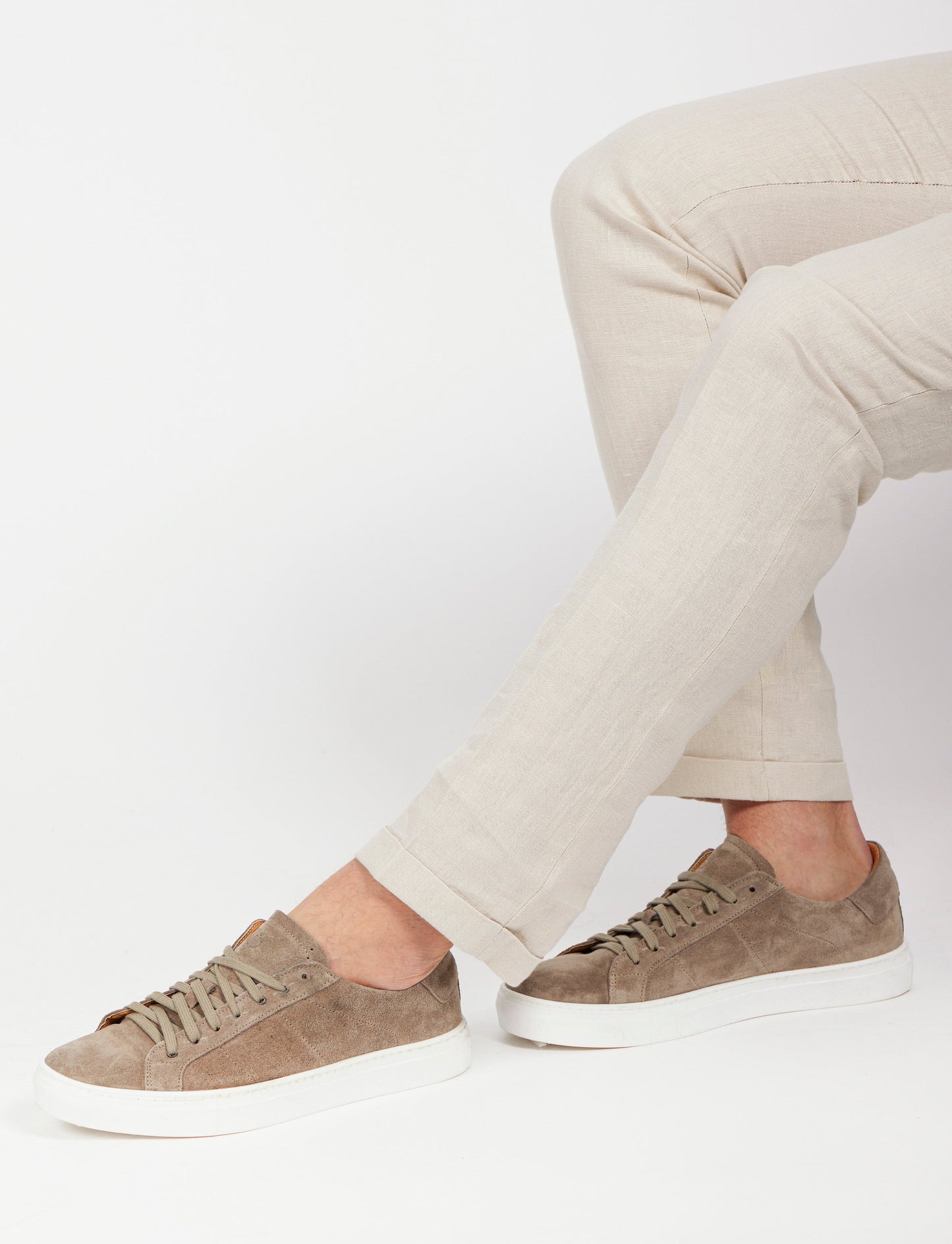 Rutiliano - Pantaloni Uomo Naturale Leggero Fresco Estivo
