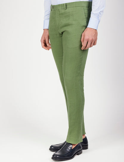 Rutiliano - Pantaloni Uomo Naturale Leggero Fresco Estivo