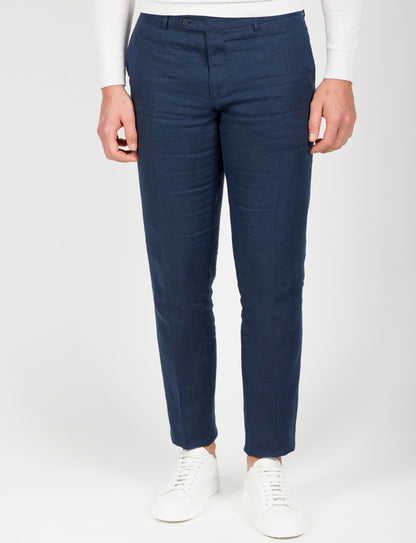 Rutiliano - Pantaloni Uomo Naturale Leggero Fresco Estivo