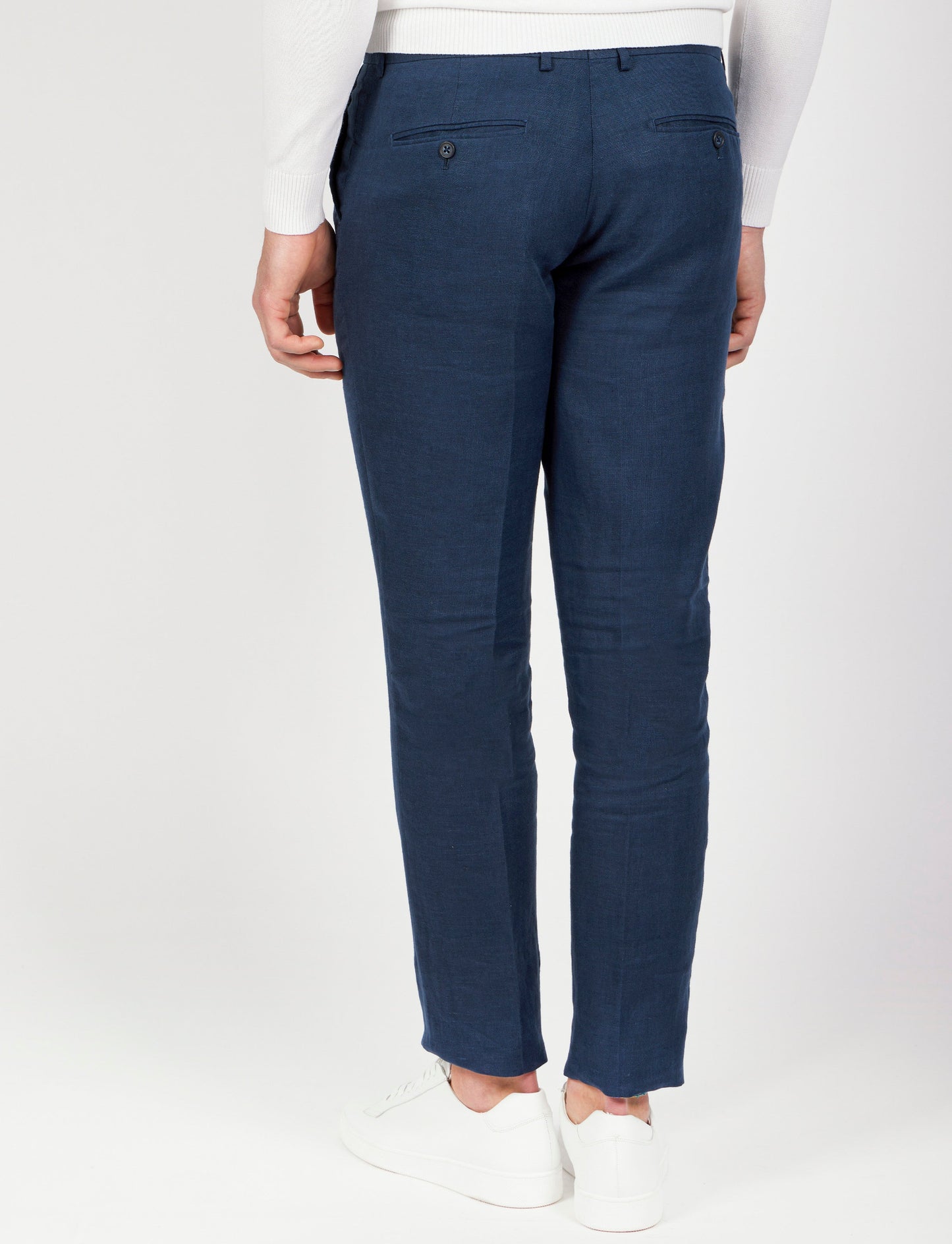 Rutiliano - Pantaloni Uomo Naturale Leggero Fresco Estivo