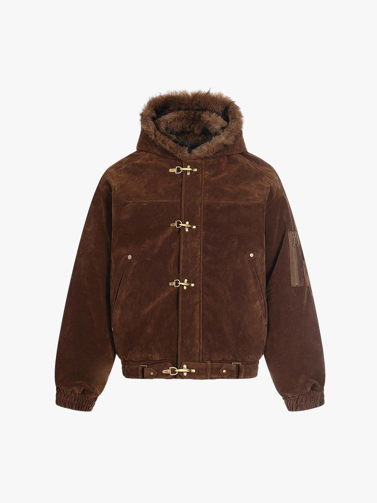 Devid - Giacca Bomber Streetwear Uomo Con Cappuccio