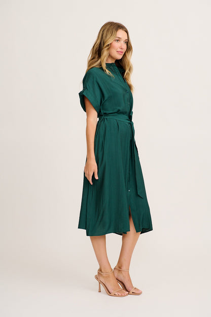 Ester - Abito Camicia Midi Donna Elegante