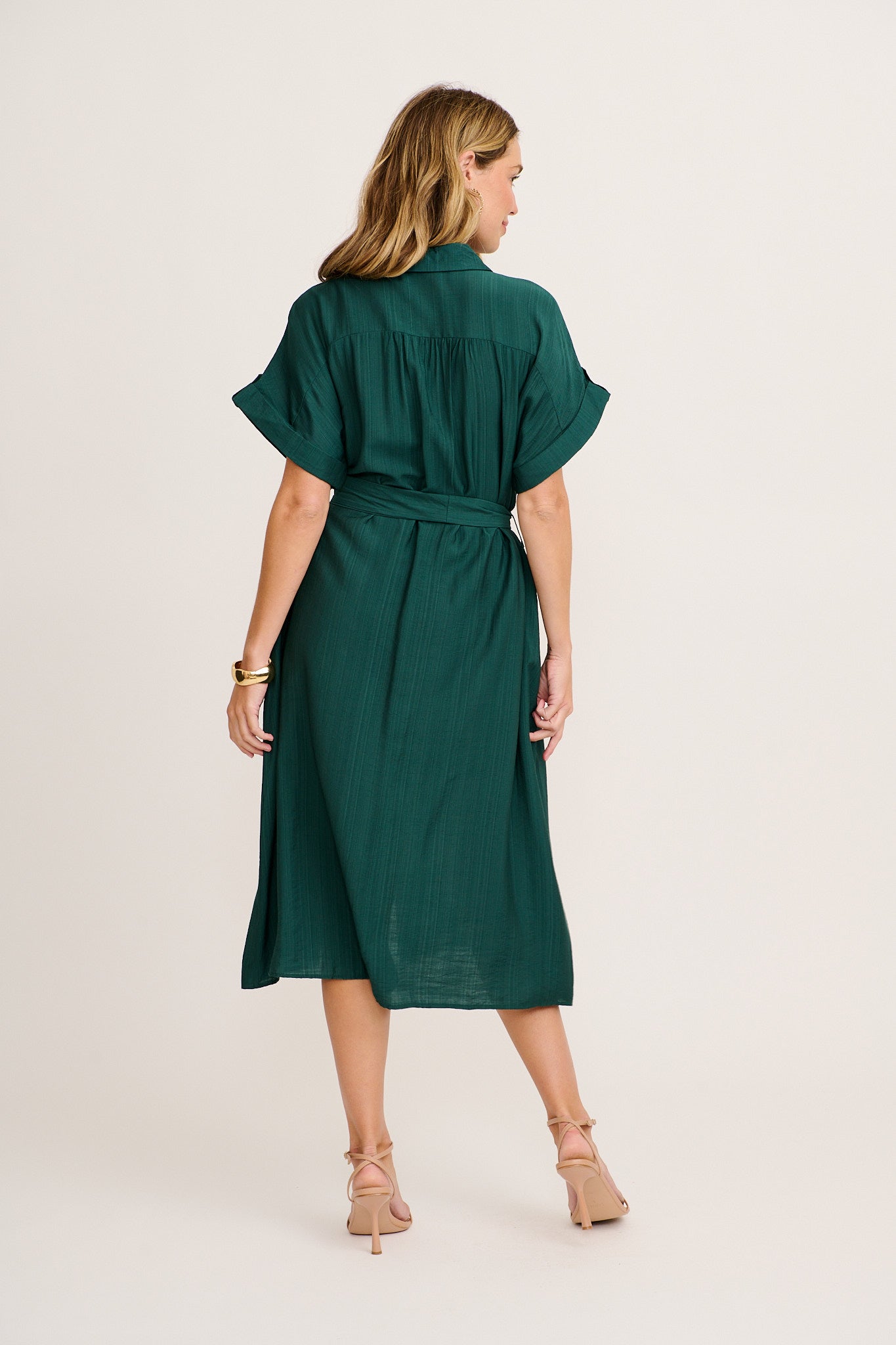 Ester - Abito Camicia Midi Donna Elegante
