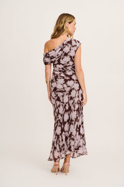 Evelina - Abito Maxi Donna Floreale Elegante