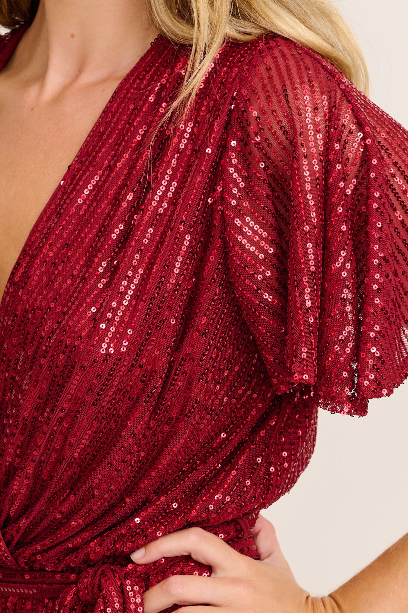 Fabiana - Abito Donna Paillettes Elegante Raffinato