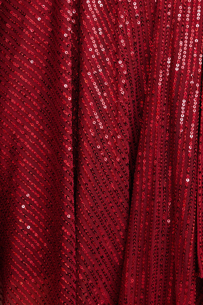 Fabiana - Abito Donna Paillettes Elegante Raffinato