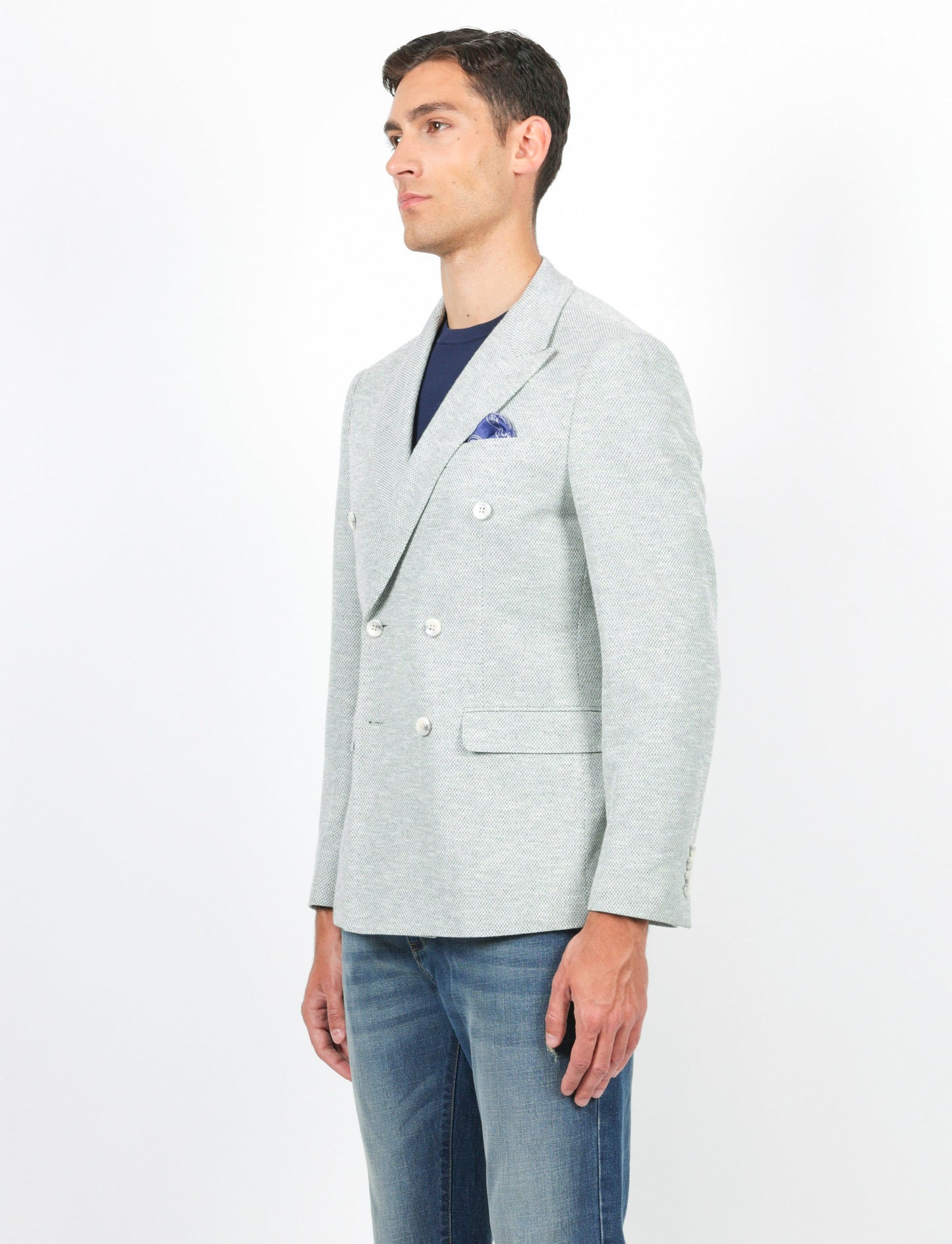Kody - Giacca Doppiopetto Uomo Elegante Fit Moderno