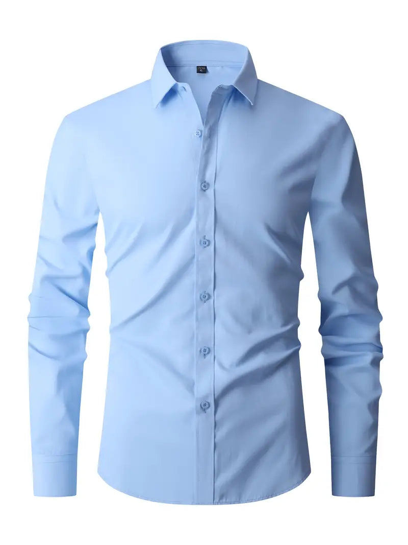 Marco – Camicia Uomo Manica Lunga Semi-Formale Quattro Stagioni