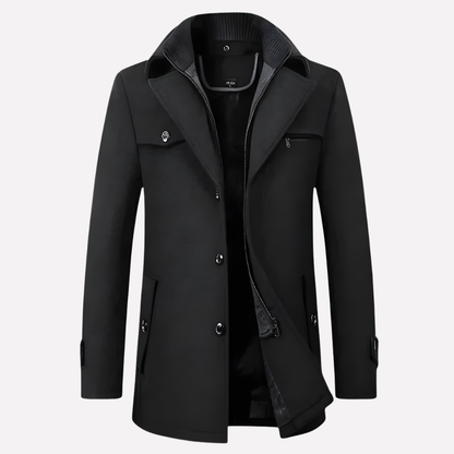 Nico – Cappotto Da Uomo Con Colletto A Punta