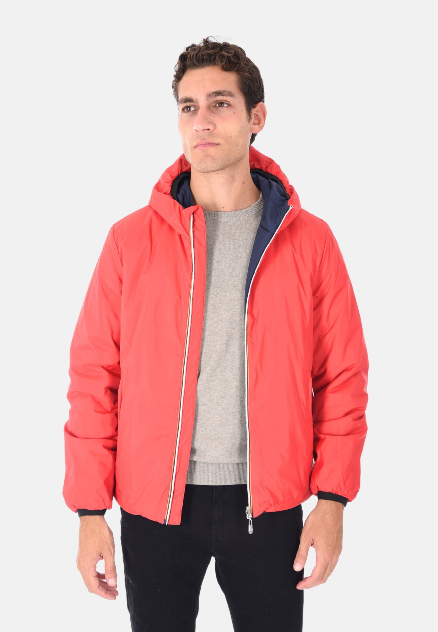 Tarcisius - Giubbotto Double Face Bicolor Uomo Moderno