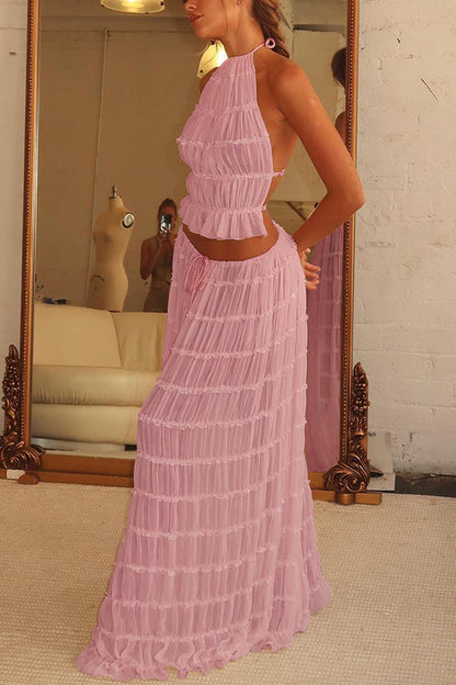 Viola - Vestito lungo elegante e alla moda