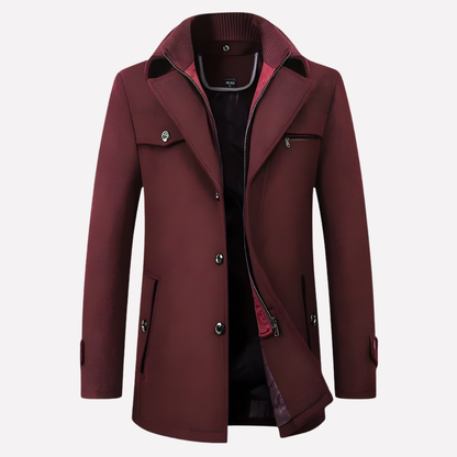 Nico – Cappotto Da Uomo Con Colletto A Punta