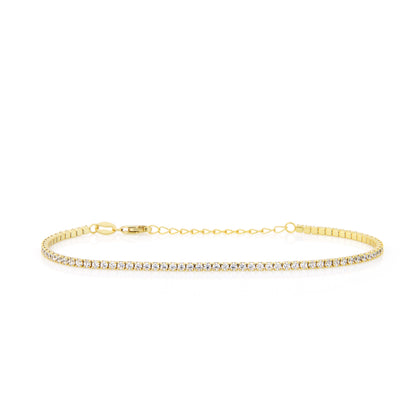 Ava - Braccialetto Tennis Donna Elegante Luminoso