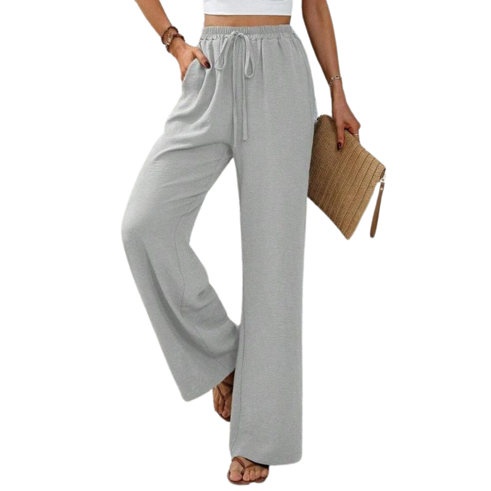 Giuseppina - Pantaloni a Gamba Larga per Donna