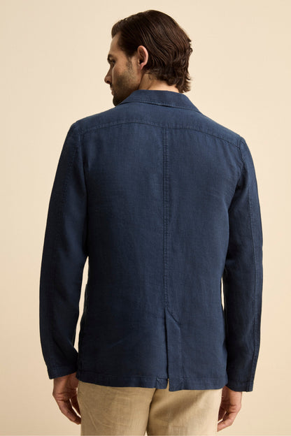 Ippolito - Giacca Uomo Blu Notte Elegante