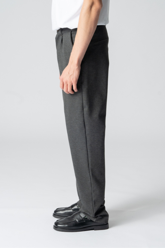 Rodulfo - Pantaloni Wide Performance Uomo Grigio Melange