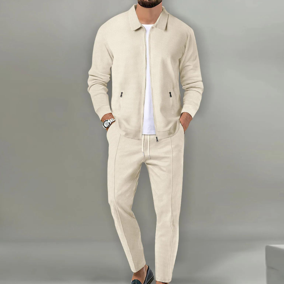 Tommaso – Completo Da Uomo Con Zip E Gilet Sportivo