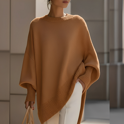Ines – Maglione Oversize Girocollo Donna