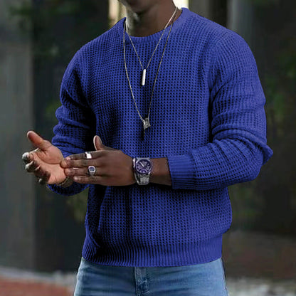 Dario - Pullover Uomo Manica Lunga Comodo Moderno
