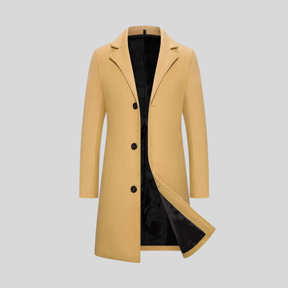 Torquato - Cappotto Stirling Elegante Uomo Invernale Lungo