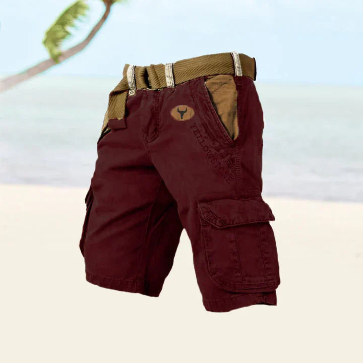 Junius - Shorts Cargo Comodi Uomo Contemporanei