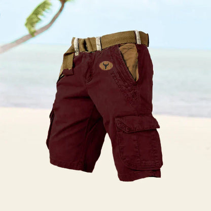 Junius - Shorts Cargo Comodi Uomo Contemporanei