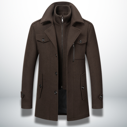 Diomede - Cappotto Uomo Caldo Elegante Stile Moderno