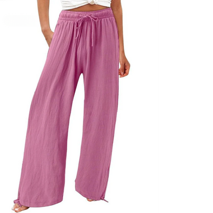 Fosca – Pantaloni Per Il Tempo Libero Dal Design Ampio E Fresco