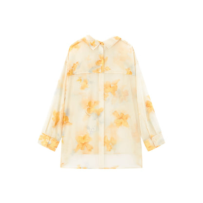 Gloria - Camicia Donna Floreale Elegante Moderna