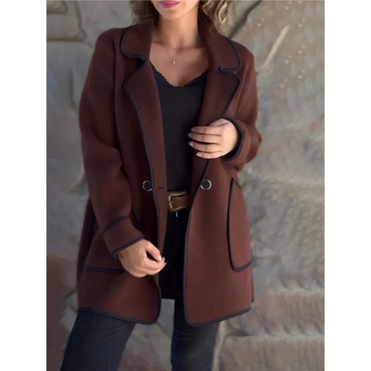 Ivette - Blazer Caldo Casual Donna Invernale