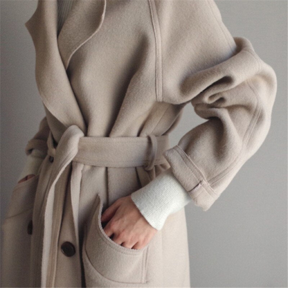 Cristina – Cappotto Classico in Lana Morbido e Confortevole
