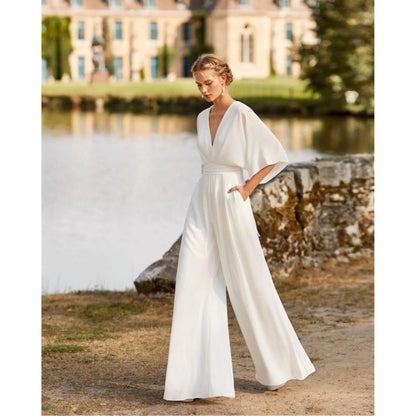 Imelda - Tuta Donna Elegante con Gamba Ampia