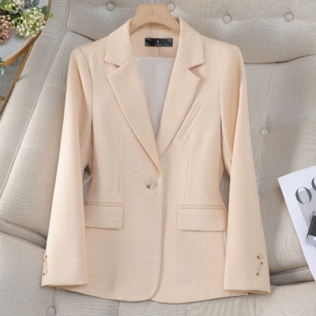 Simona – Blazer Aderente A Maniche Lunghe Con Tasche