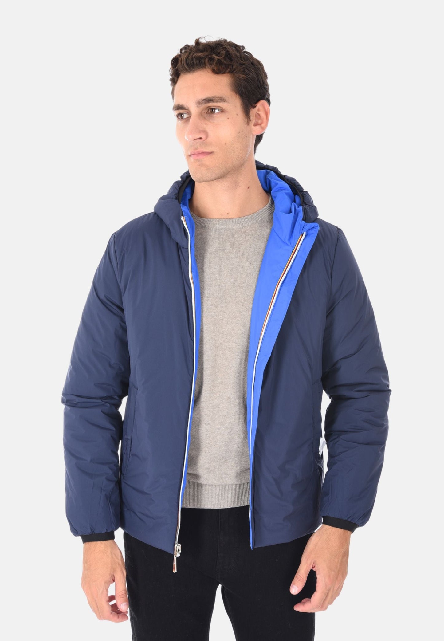 Tarcisius - Giubbotto Double Face Bicolor Uomo Moderno