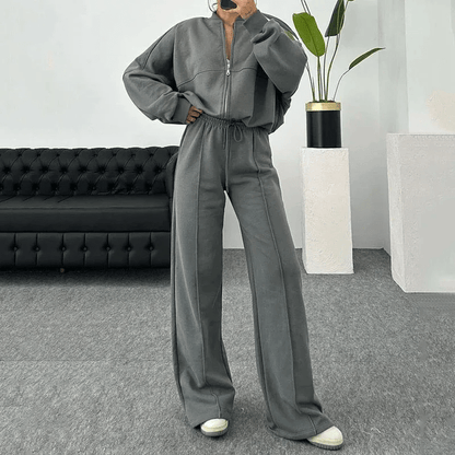 Roberta – Completo Due Pezzi Cozy con Zip Tracksuit