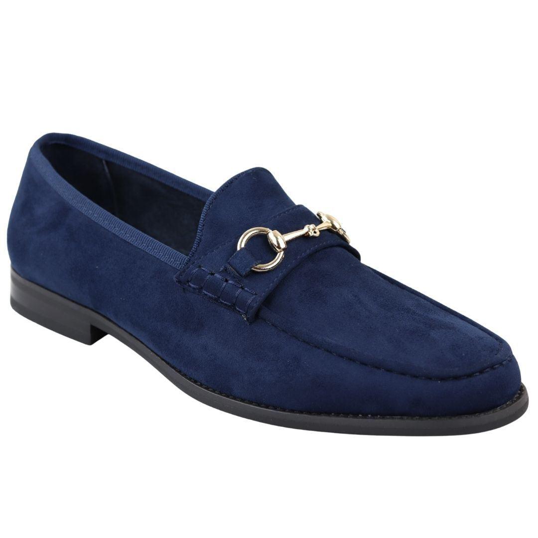 Valerio – Mocassino Uomo Slip-On in Camoscio Foderato in Pelle Formale