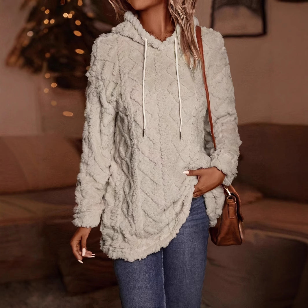 Federica - Cappotto Invernale Pesante con Cappuccio Caldo