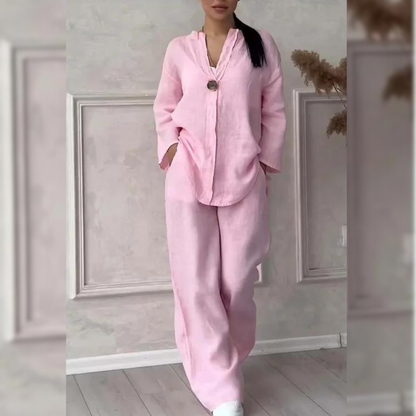 Olivia - Set Estivo in Lino Morbido e Confortevole