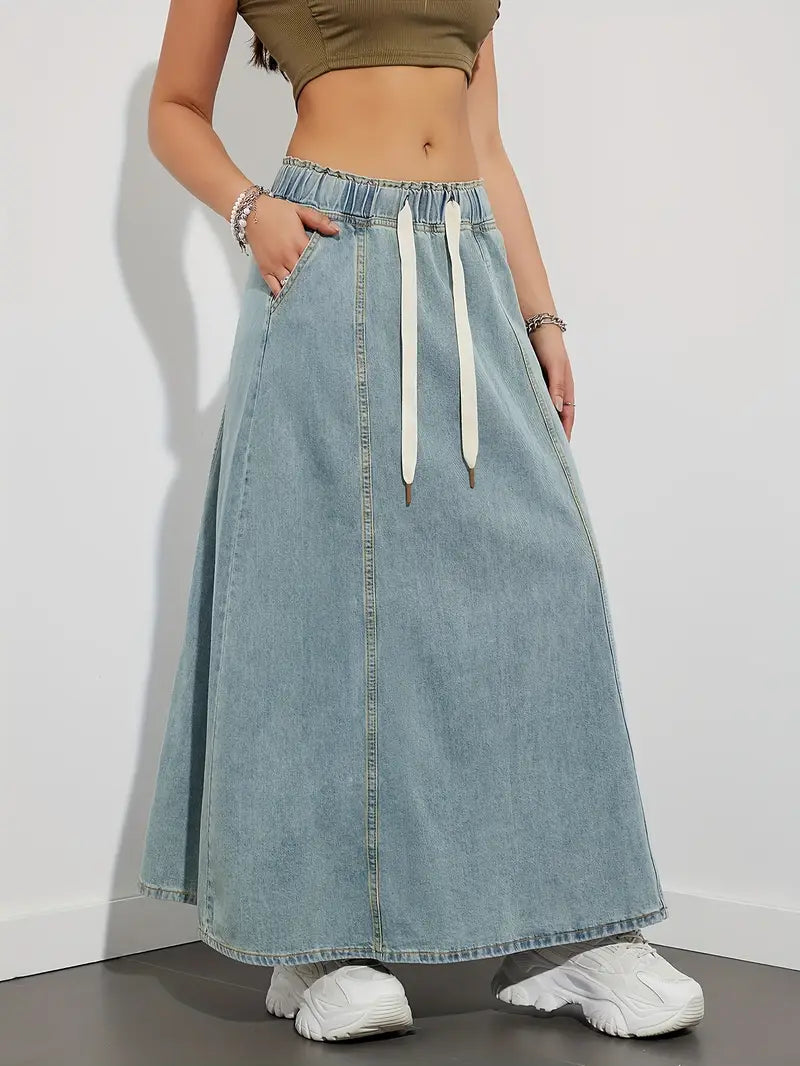 Loredana – Gonna Lunga Con Coulisse E Vestibilità Confortevole