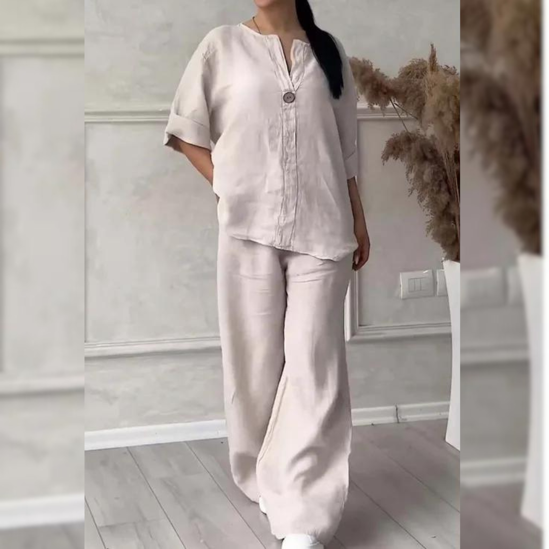 Olivia - Set Estivo in Lino Morbido e Confortevole