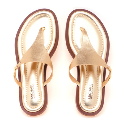 Allegra - Ciabatte infradito Michael Kors Daniella laminata