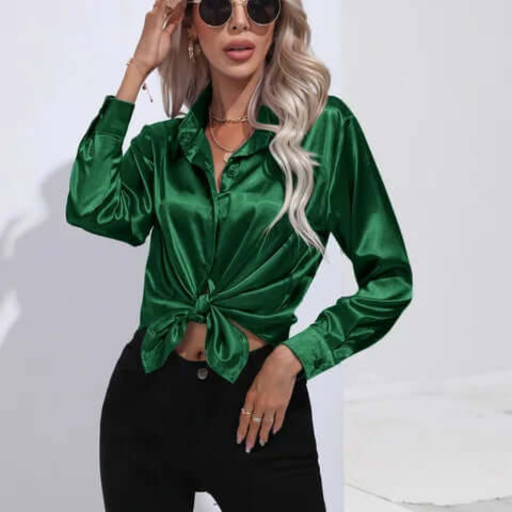 Donatella – Blusa Con Maniche Lunghe E Vestibilità Ampia