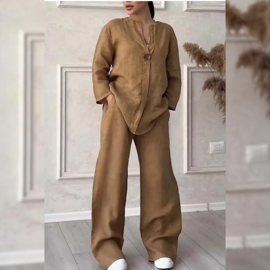 Olivia - Set Estivo in Lino Morbido e Confortevole