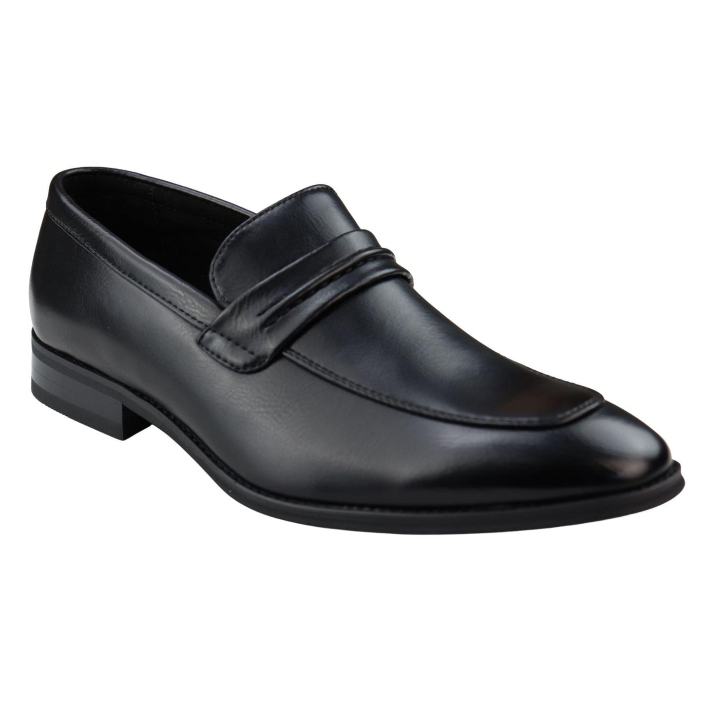 Silvio – Mocassino Uomo Slip-On Formale Foderato in Pelle Nero e Marrone